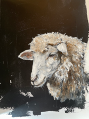  Tierportrait Auftragsmalerei Bild malen lassen Anja Frackmann